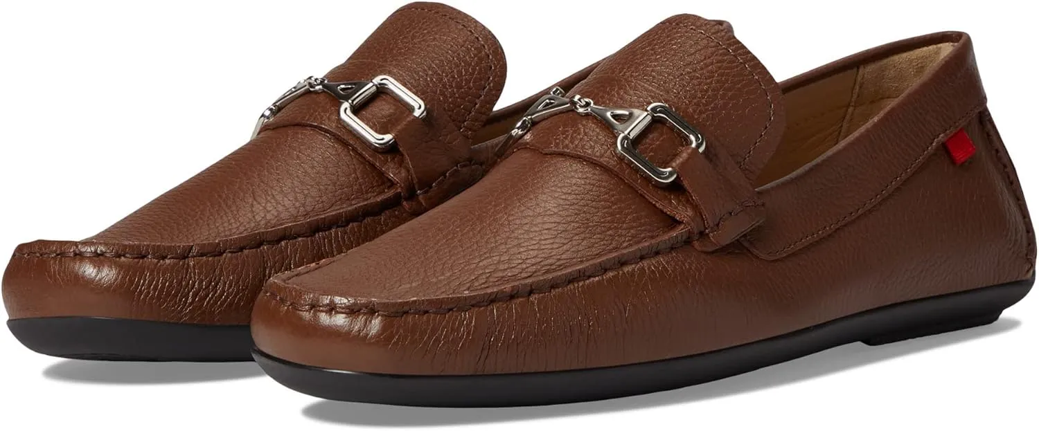 Mens Casual Comfortable Genuine Leather Driving Moccasins Classic Wall Street Fashion Buckle Loafer Slip On Breathable Driving Loafer