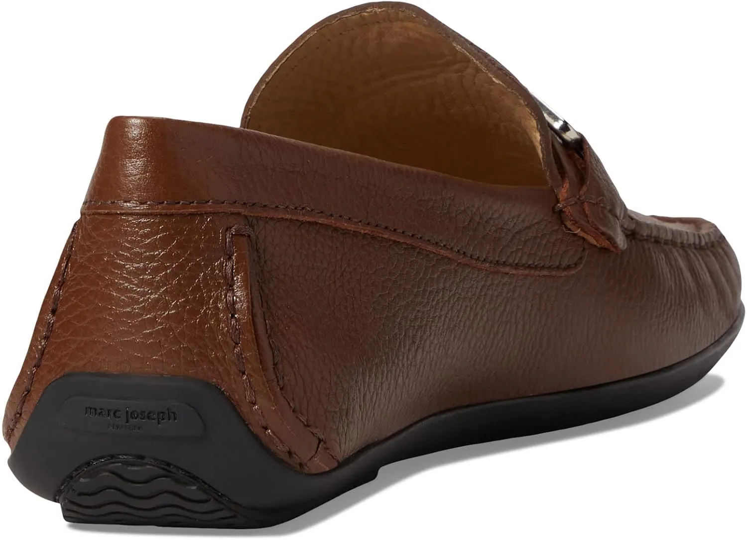Mens Casual Comfortable Genuine Leather Driving Moccasins Classic Wall Street Fashion Buckle Loafer Slip On Breathable Driving Loafer