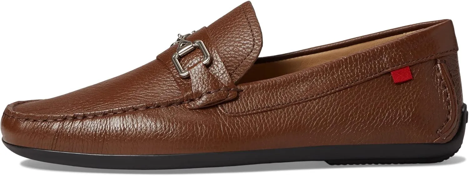 Mens Casual Comfortable Genuine Leather Driving Moccasins Classic Wall Street Fashion Buckle Loafer Slip On Breathable Driving Loafer