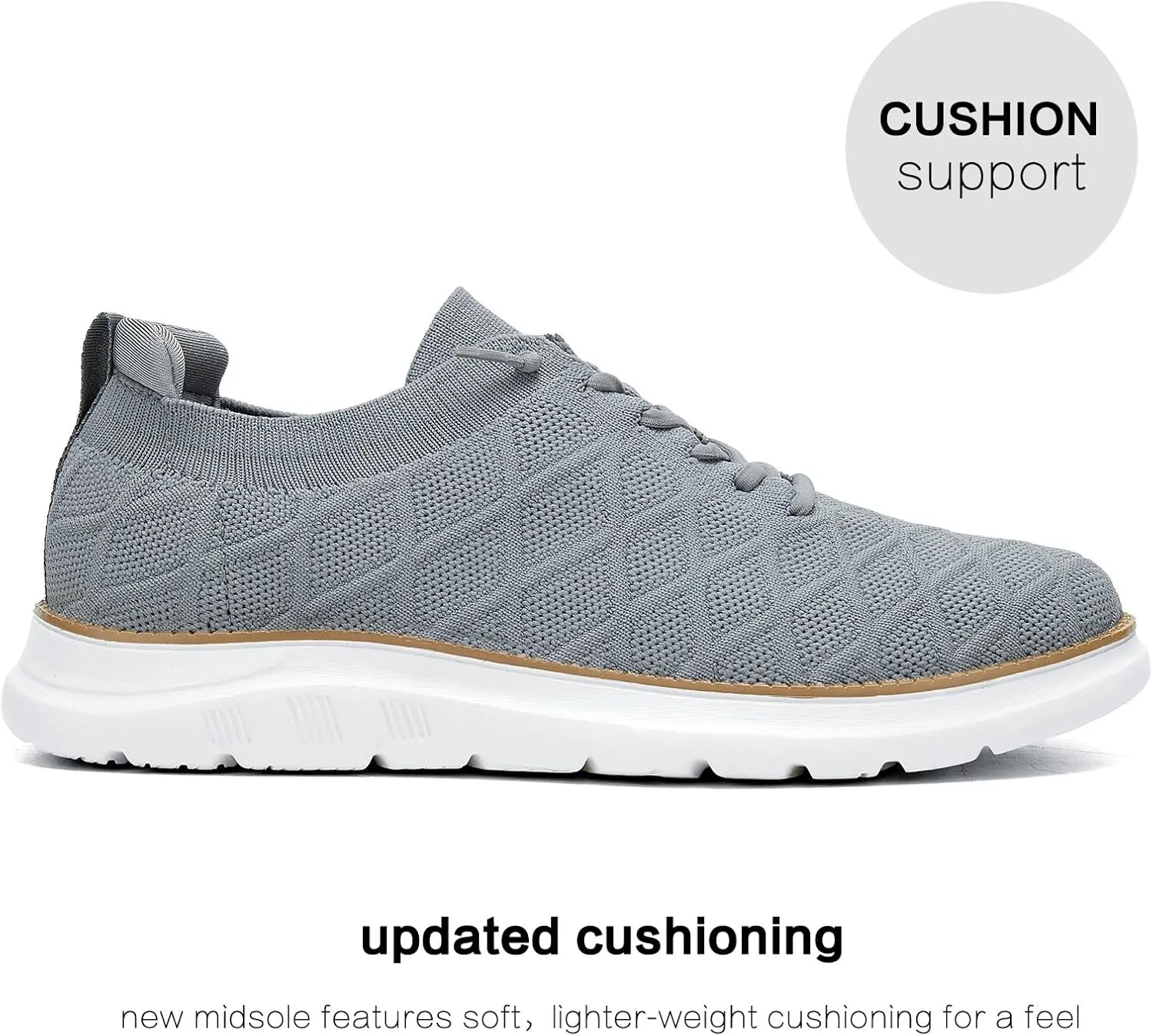 Mens Casual Dress Oxfords Shoes Fashion Mesh Work Business Walking Sneakers Comfortable Lightweight Soft Sole
