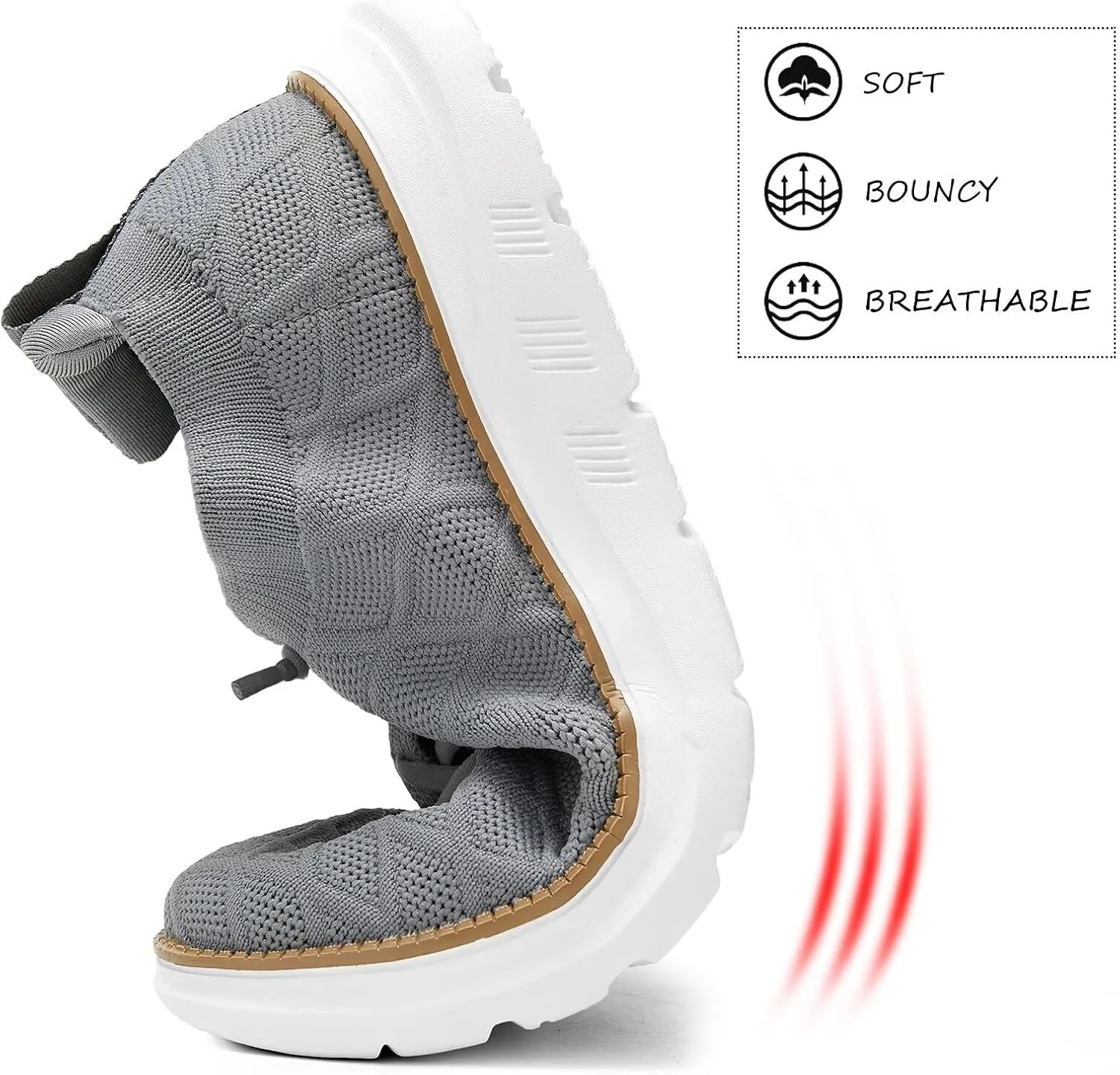 Mens Casual Dress Oxfords Shoes Fashion Mesh Work Business Walking Sneakers Comfortable Lightweight Soft Sole