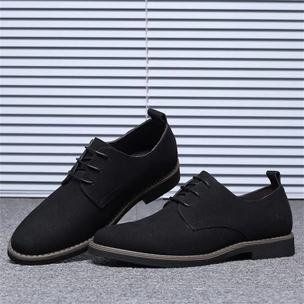 Mens Casual Oxford Business Dress Shoes Leather Slip-on Loafer for Men Walking Driving Office Outdoor Penny Oxfords Comfort Fashion Leisure Breathable Stylish Loafers