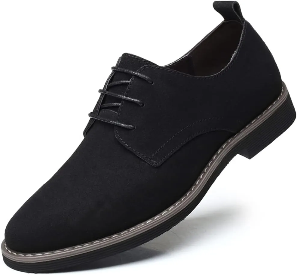 Mens Casual Oxford Business Dress Shoes Leather Slip-on Loafer for Men Walking Driving Office Outdoor Penny Oxfords Comfort Fashion Leisure Breathable Stylish Loafers