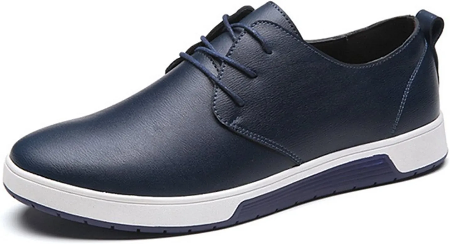Men's Casual Oxford Shoes Breathable Flat Fashion Sneakers