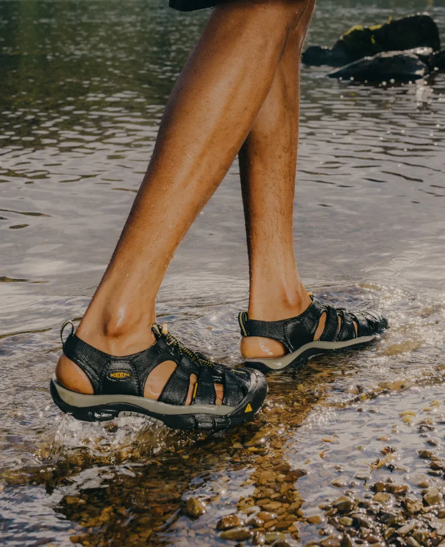 Men's Newport H2 Sandal  |  Black/Steel Grey