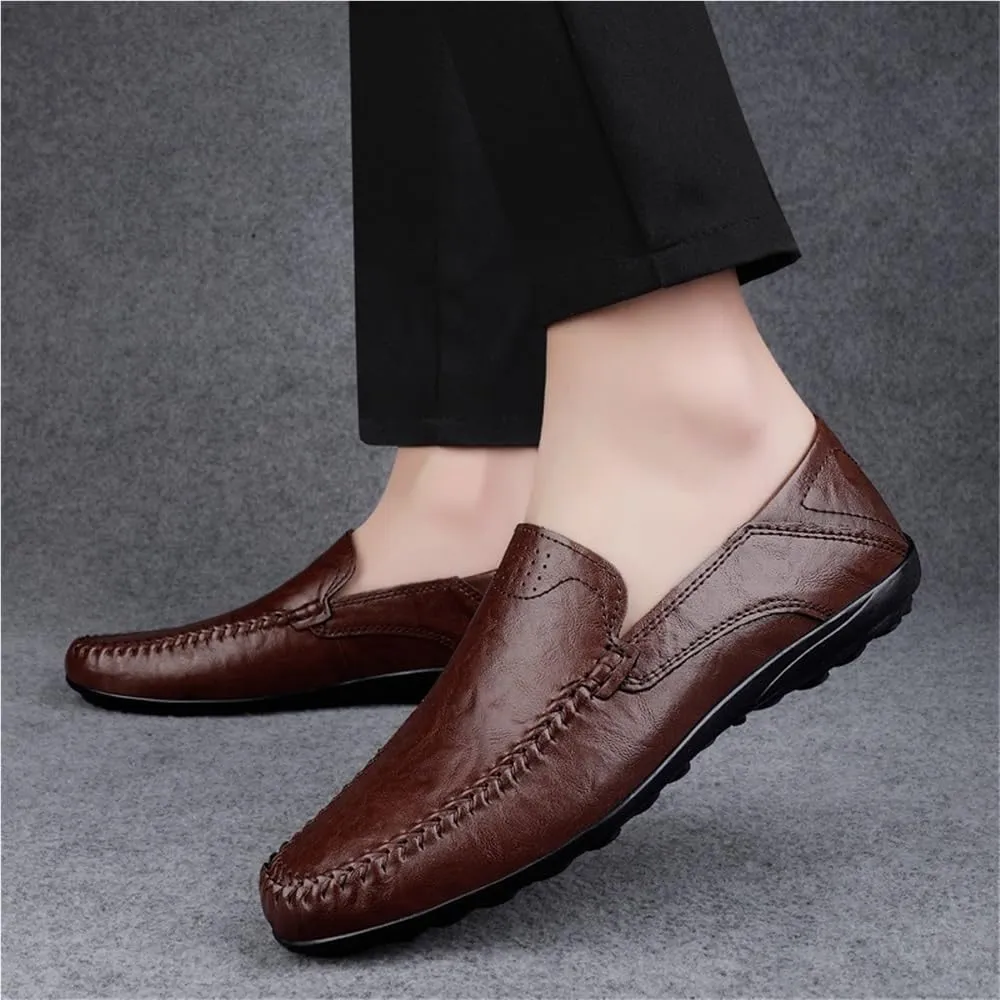 Mens Office Loafers Shoes Breathable Slip On Comfortable Driving Style Casual Events Business Outdoors Wedding