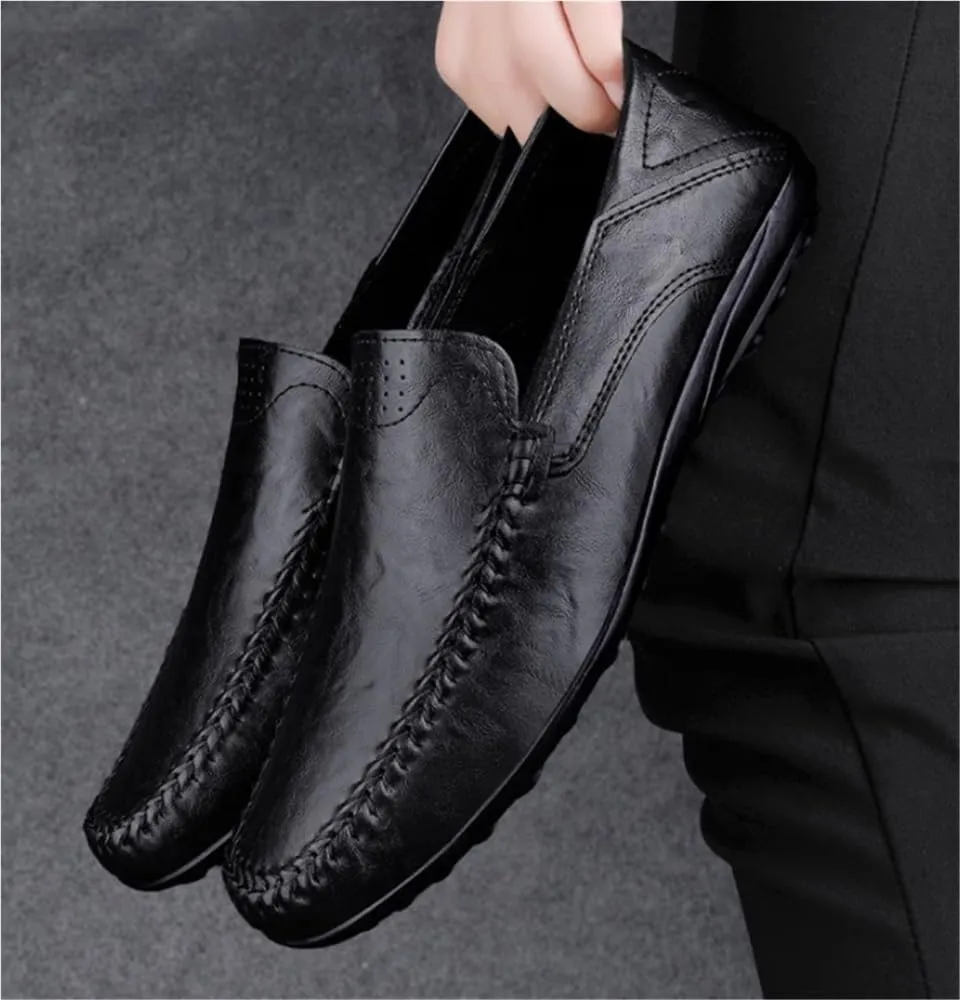 Mens Office Loafers Shoes Breathable Slip On Comfortable Driving Style Casual Events Business Outdoors Wedding