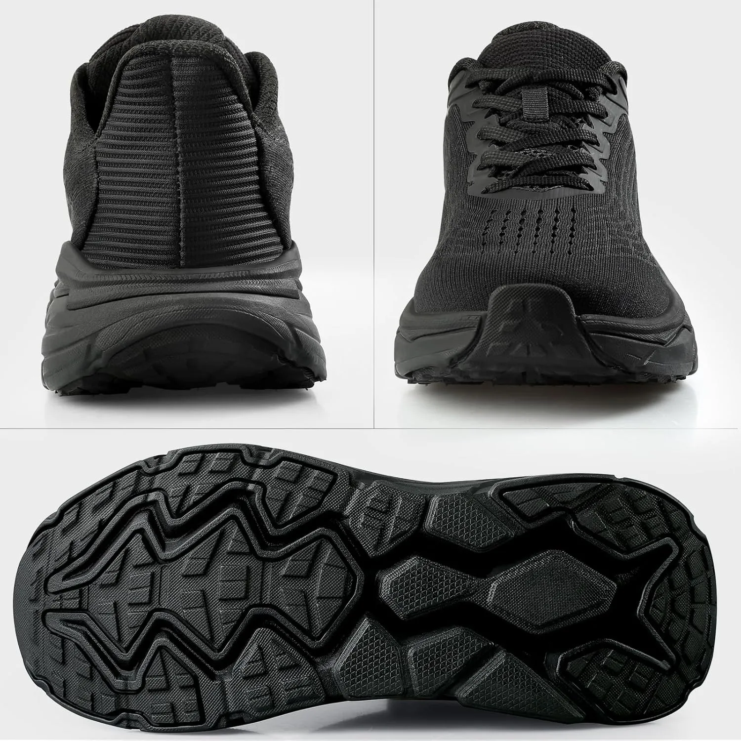 Mens Running Shoes Tennis Slip On Walking Shoes Breathable Non Slip Athletic Workout Gym Fashion Sneakers