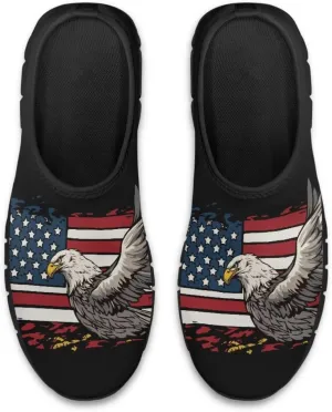 Mens Slip on Shoes Casual Loafers Running Sneakers Slip on Walking Sneakers with Black EVA Sole