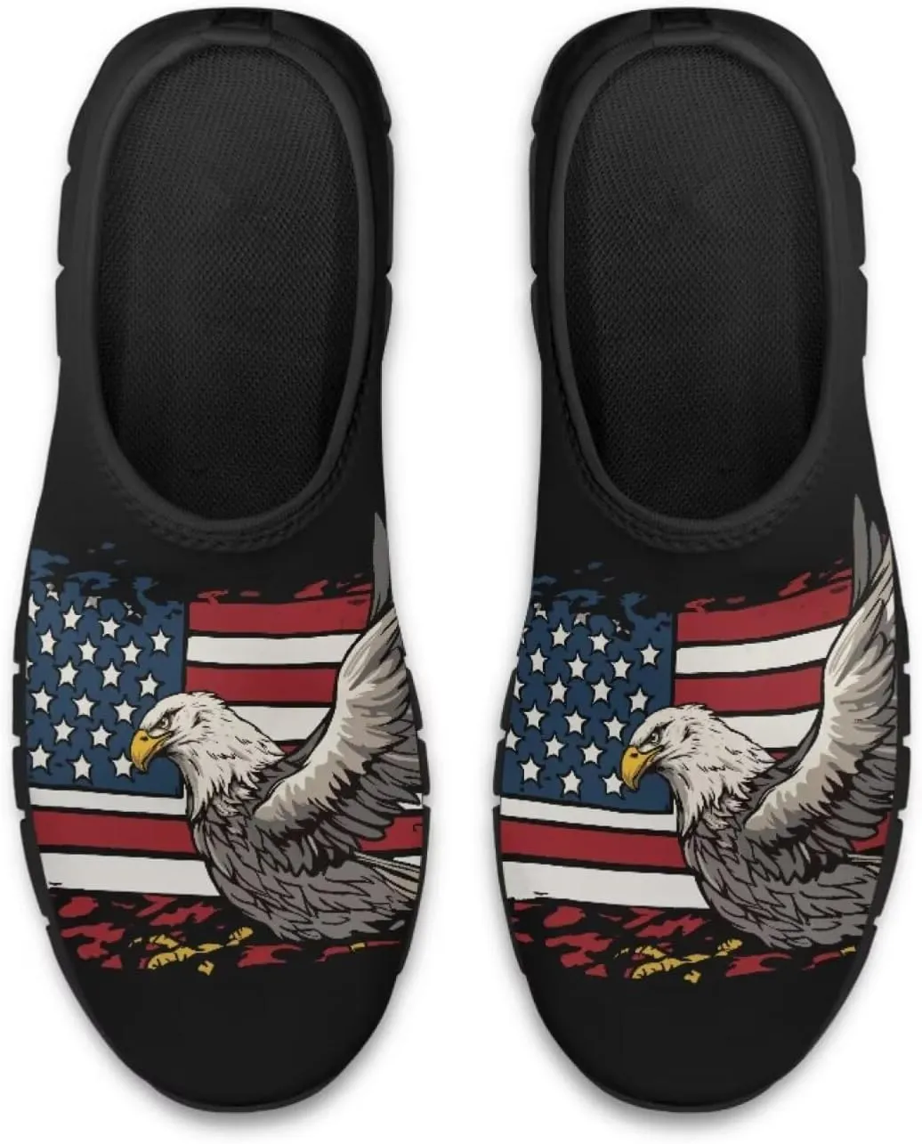 Mens Slip on Shoes Casual Loafers Running Sneakers Slip on Walking Sneakers with Black EVA Sole