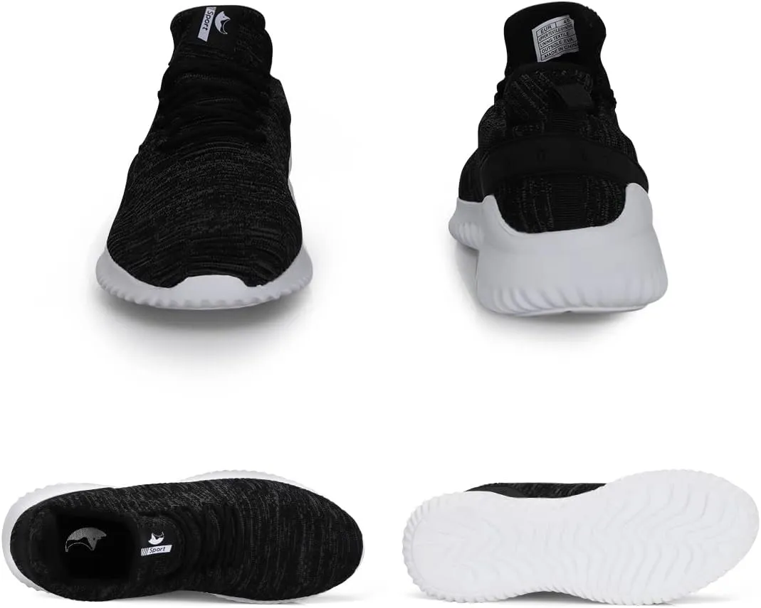 Mens Slip On Sneakers Non Slip Work Shoes Lightweight Mesh for Casual Tennis Running Walking Shoes
