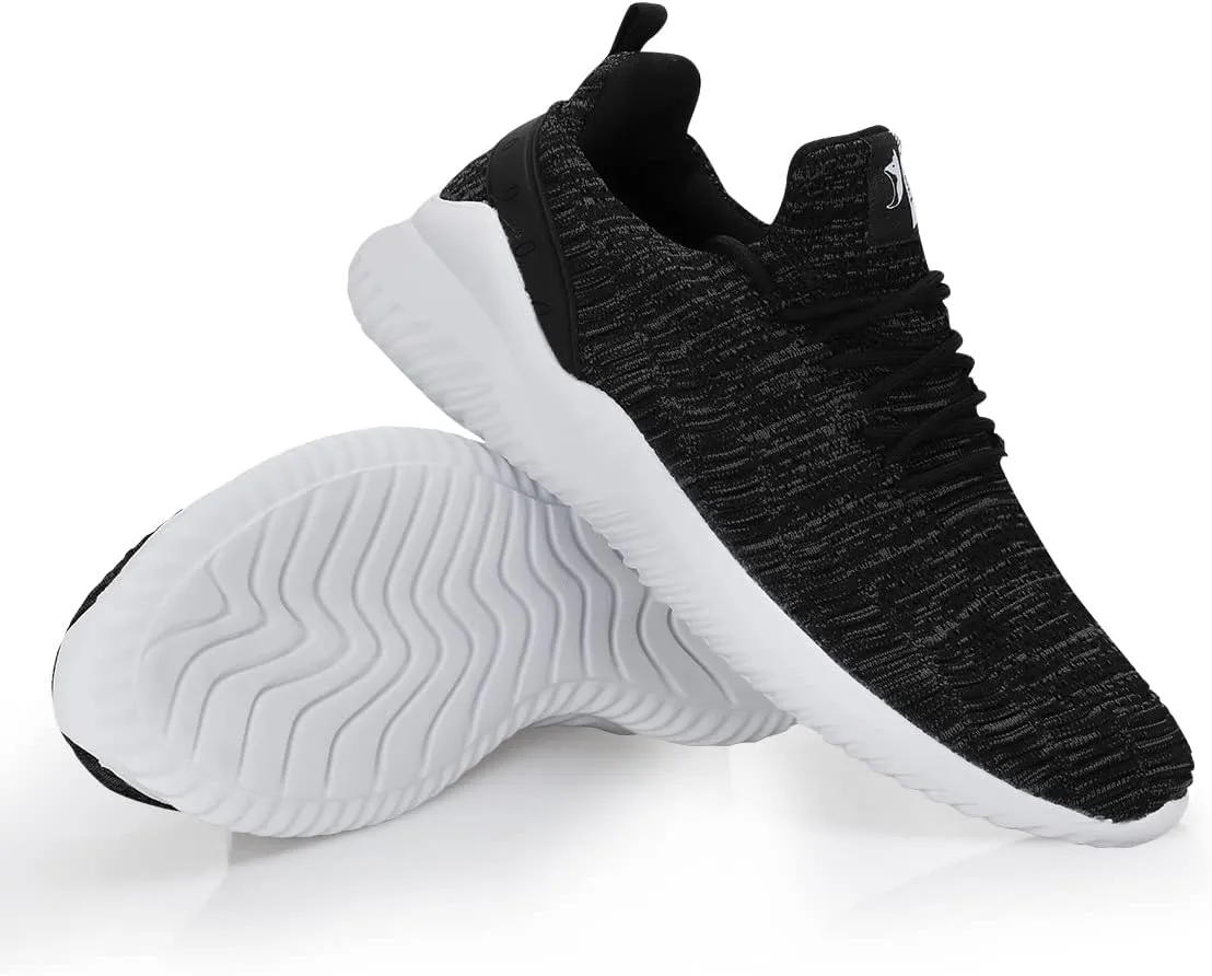 Mens Slip On Sneakers Non Slip Work Shoes Lightweight Mesh for Casual Tennis Running Walking Shoes