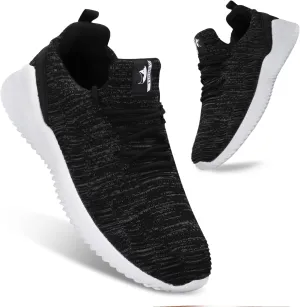 Mens Slip On Sneakers Non Slip Work Shoes Lightweight Mesh for Casual Tennis Running Walking Shoes