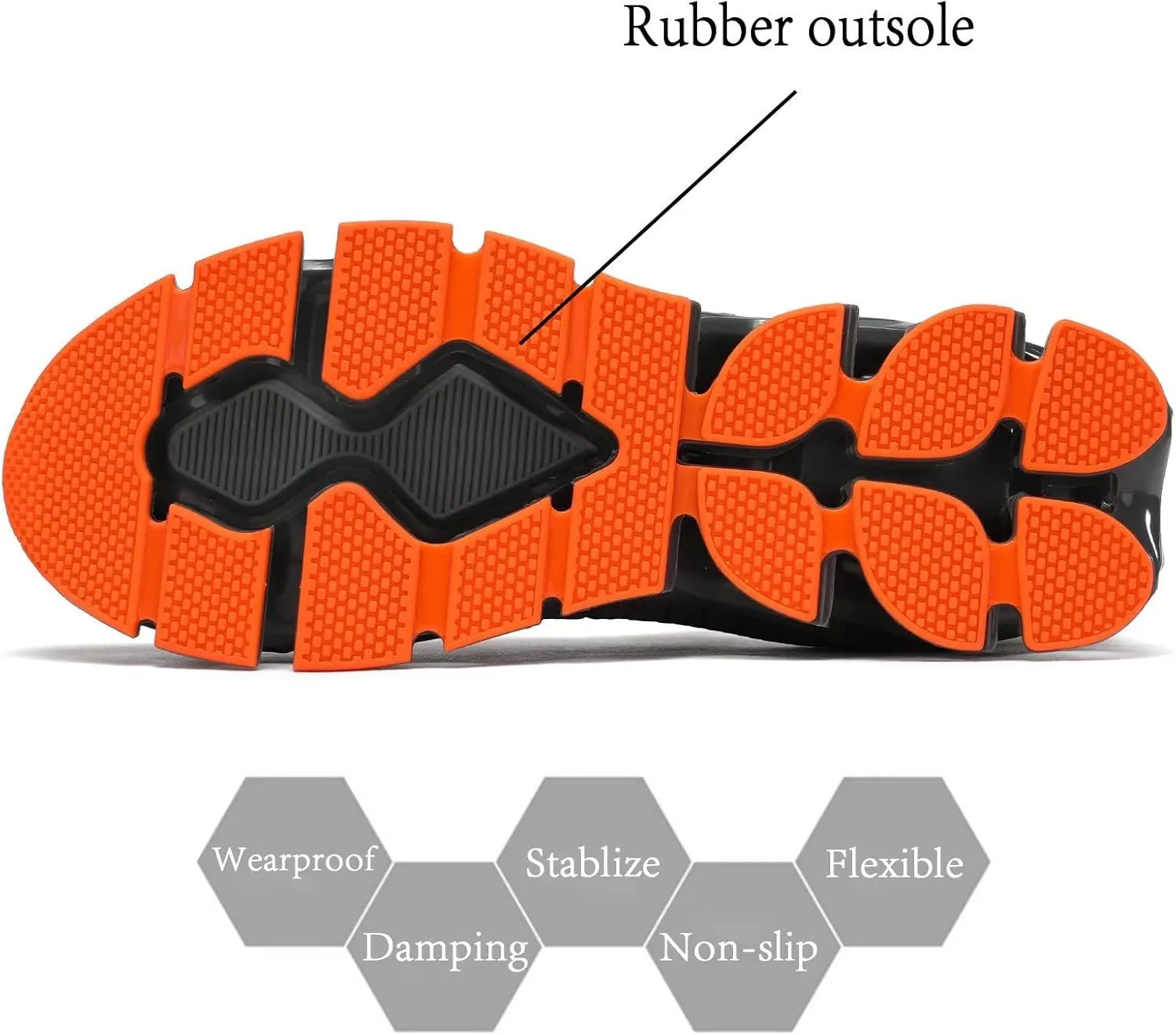Men's Slip on Walking Running Shoes Blade Tennis Casual Fashion Sneakers Comfort Non Slip Work Sport Athletic Trainer
