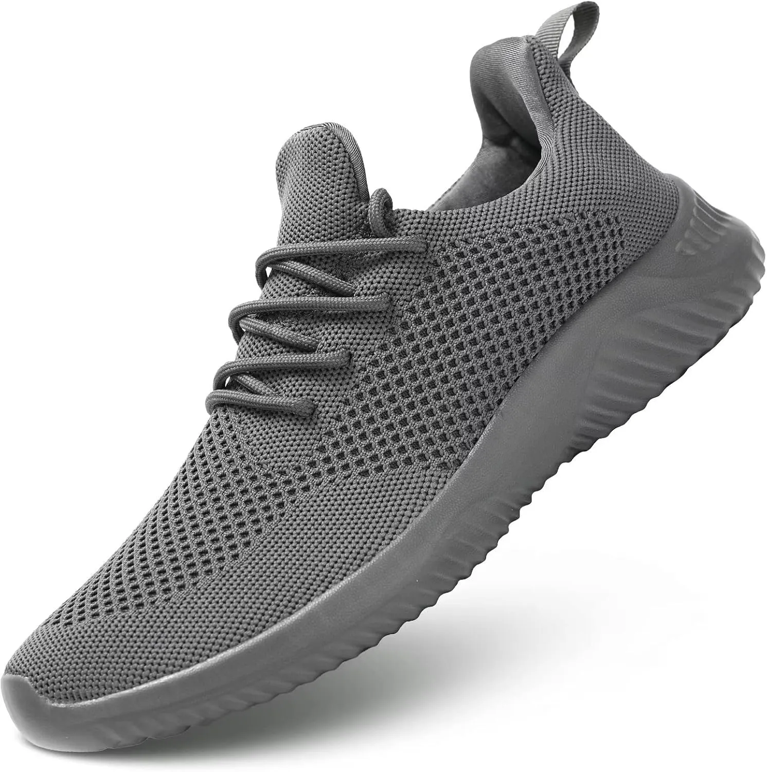 Men's Slip on Walking Shoes Ultra Light Breathable Non Slip Running Shoes Casual Fashion Sneakers Mesh Workout Sports