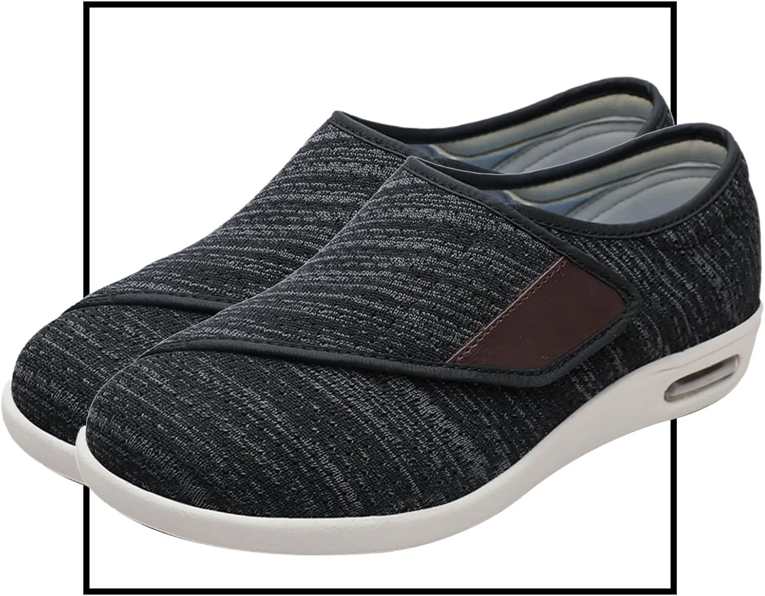 Mens Super Lightweight Memory Foam Slip On Elasticated Breathable Mesh Casual Sneaker Pumps Trainers Lightweight Loafer Slip On Boat Wide Fit Trainers Men