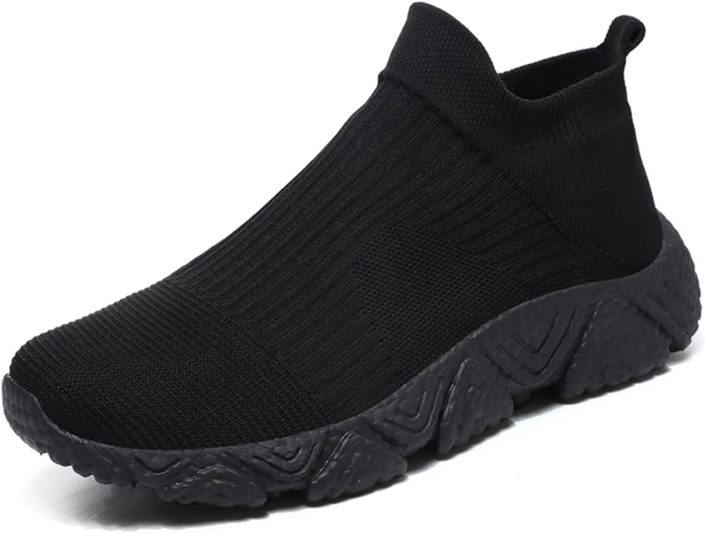 Mens Womens Fashion Sneakers Unisex Slip on Ultra - Sock Knit Ultra - Soft Ultra - Light Soft Sole Breathable Lightweight Casual Walking Shoes