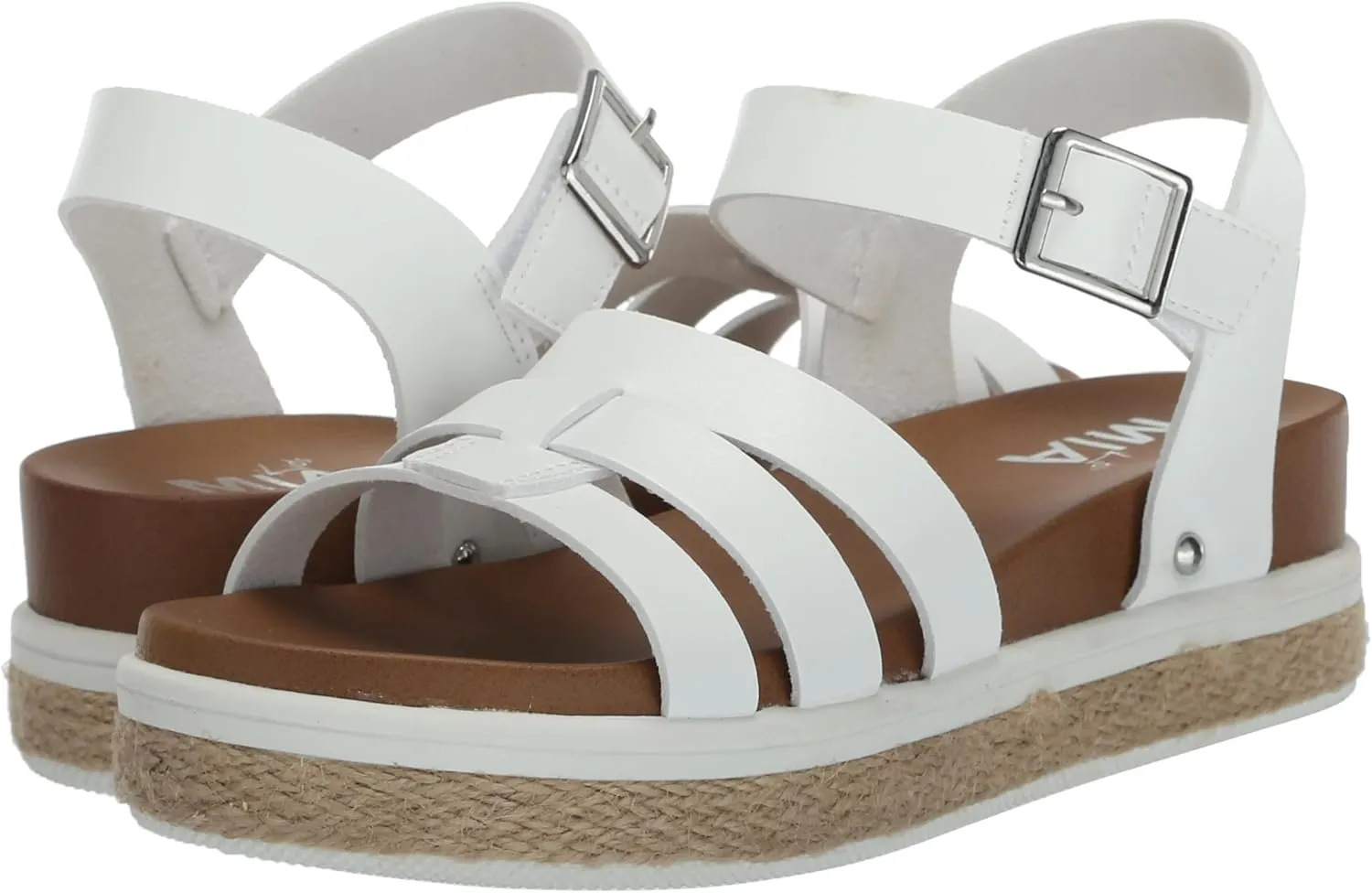 MIA Girl's Meryl (Little Big Kid) Espadrille Wedge Sandal