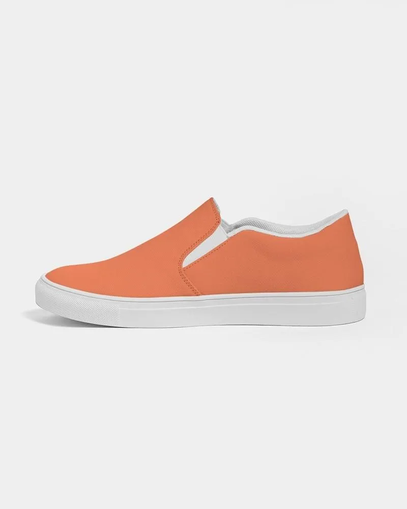 Midtone Orange Slip-On Canvas Sneakers | Men's | C0M70Y80K0