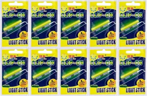 Mini Clip on Light Sticks for Rod Tips - Glow - 40 Pcs - Item #976