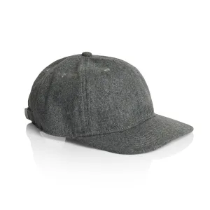 Minimal Wool Cap (Grey)
