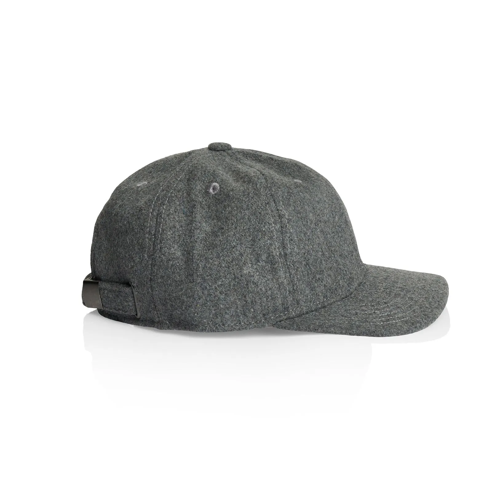 Minimal Wool Cap (Grey)