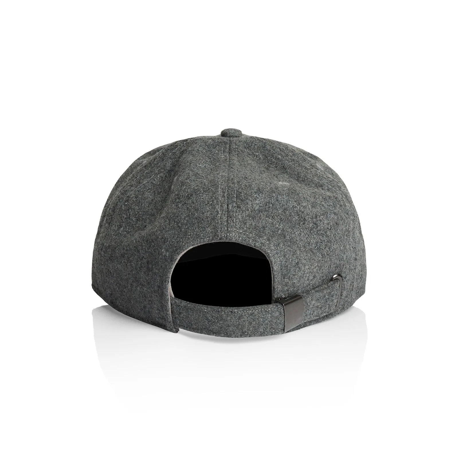 Minimal Wool Cap (Grey)