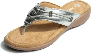 Minnetonka Women's Silverthorne 360, Silver, Size 8