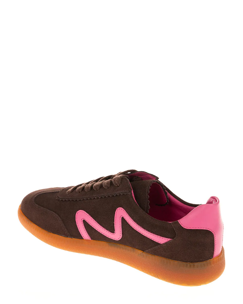 Minx Magnum Cafe Suede Pink Sneaker