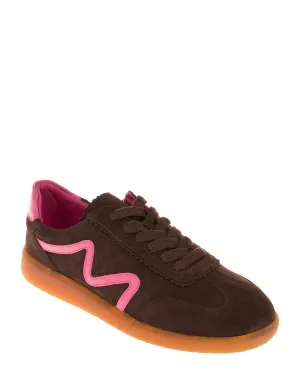 Minx Magnum Cafe Suede Pink Sneaker