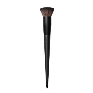 Morphe Pro Flat Top Primer & Foundation Brush - Precision Makeup Brush for Liquid or Cream Makeup - Cutting-Edge Synthetic Bristles for Product Pickup & Laydown - 100% Vegan - V100 (1 Count)