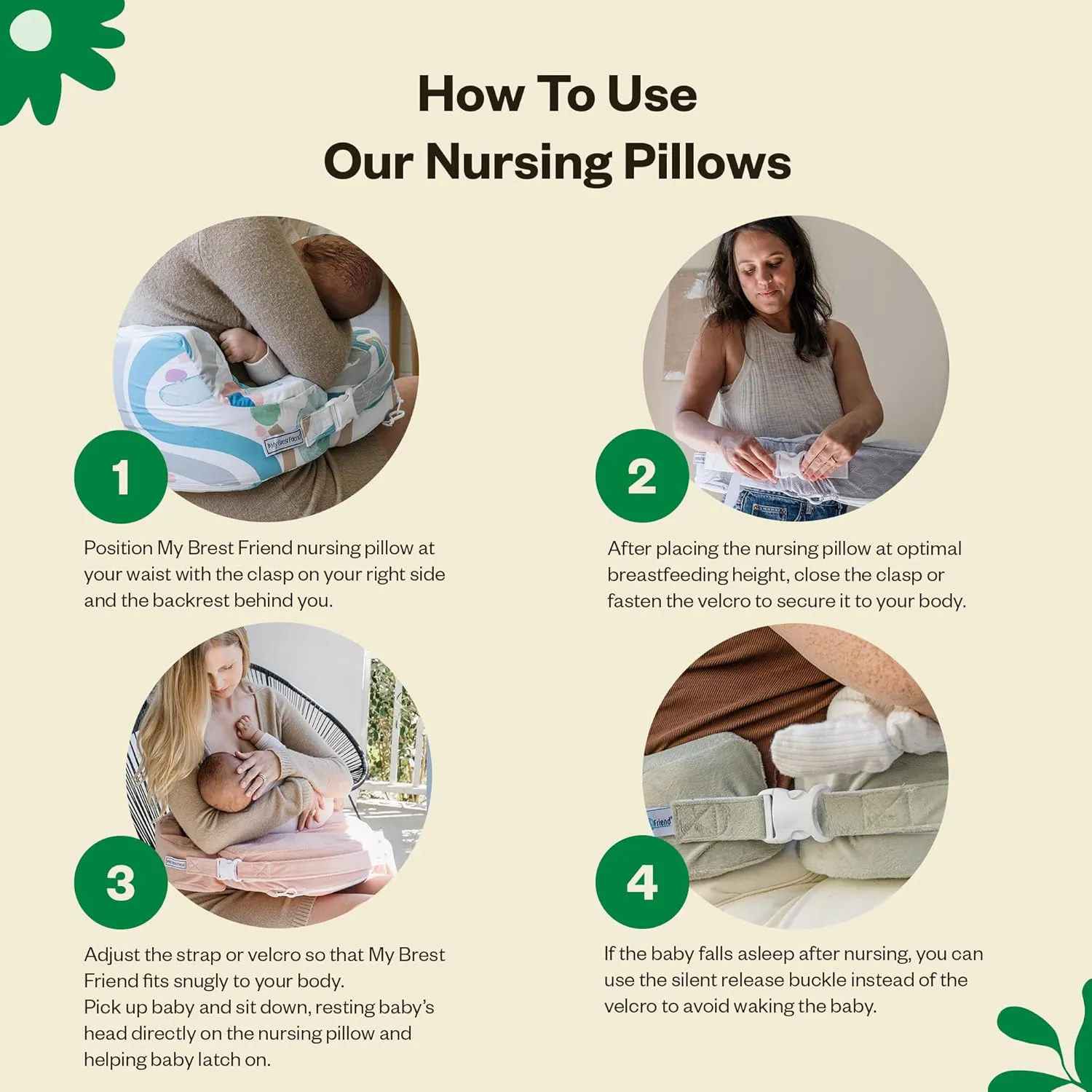 My Brest Friend Twin Nursing Pillow - Enhanced Comfort with Slipcover - Ergonomic Breastfeeding Pillow for Ultimate Support - Adjustable Nursing Pillow with Handy Side Pocket, Dark Grey