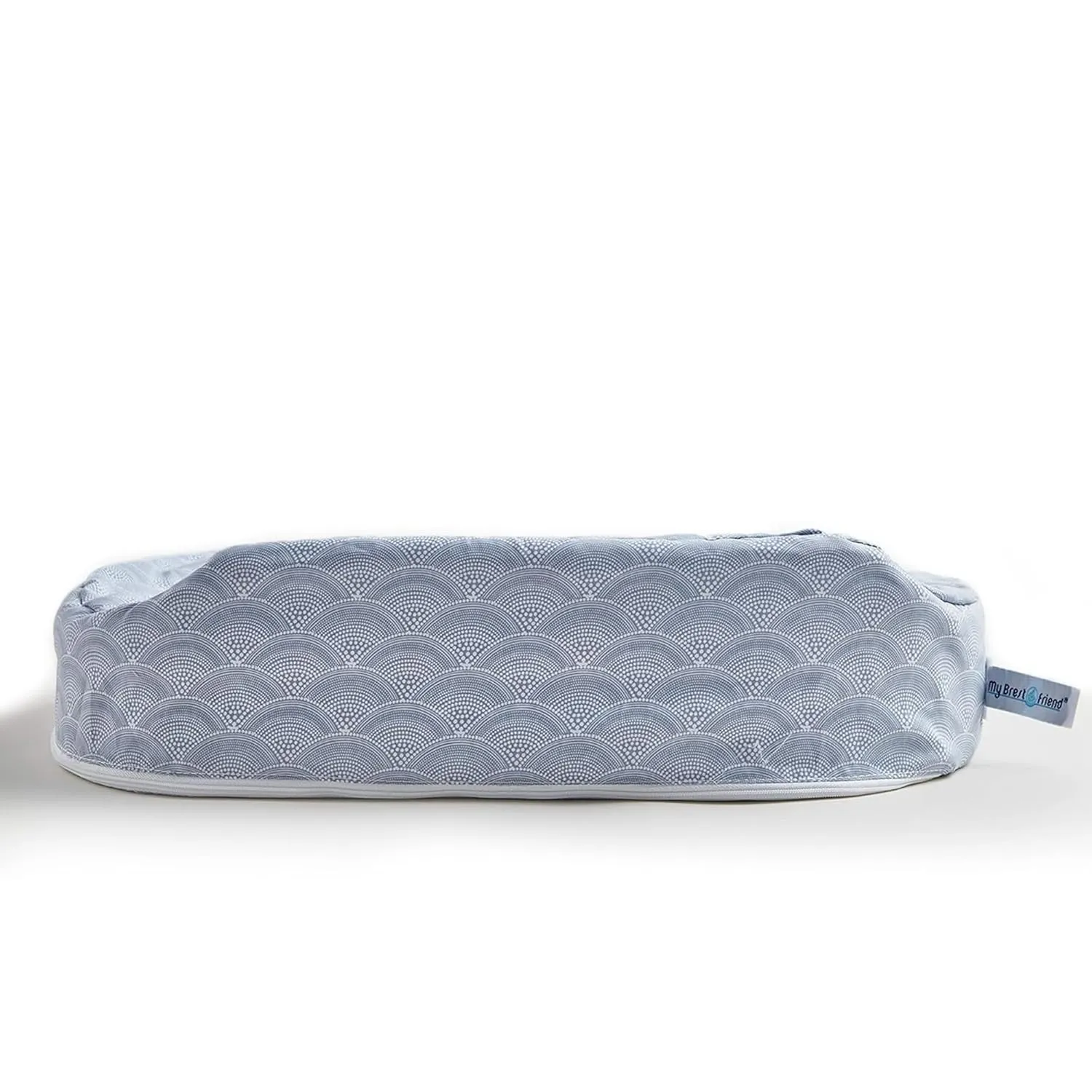 My Brest Friend Twin Nursing Pillow - Enhanced Comfort with Slipcover - Ergonomic Breastfeeding Pillow for Ultimate Support - Adjustable Nursing Pillow with Handy Side Pocket, Horizon