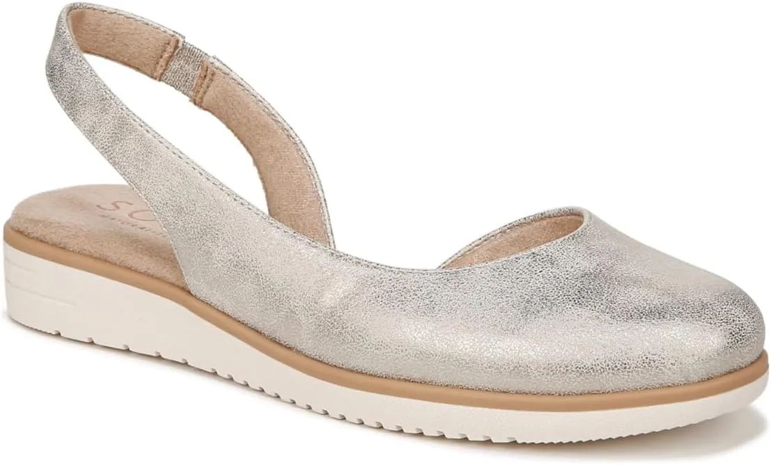 Naturalizer Soul Women's Idea D'Orsay Slingback Ballet Flat