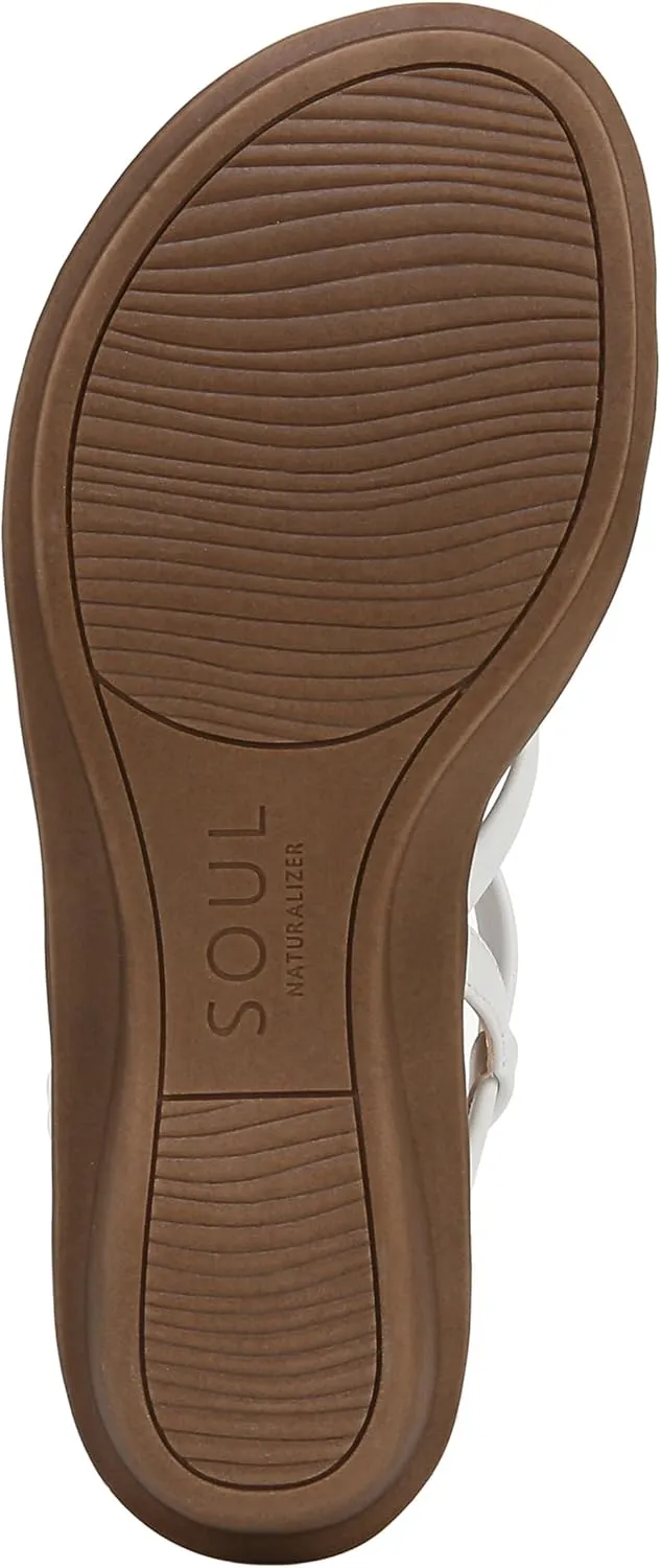 Naturalizer Soul Women's Sierra Strappy Flat Sandal