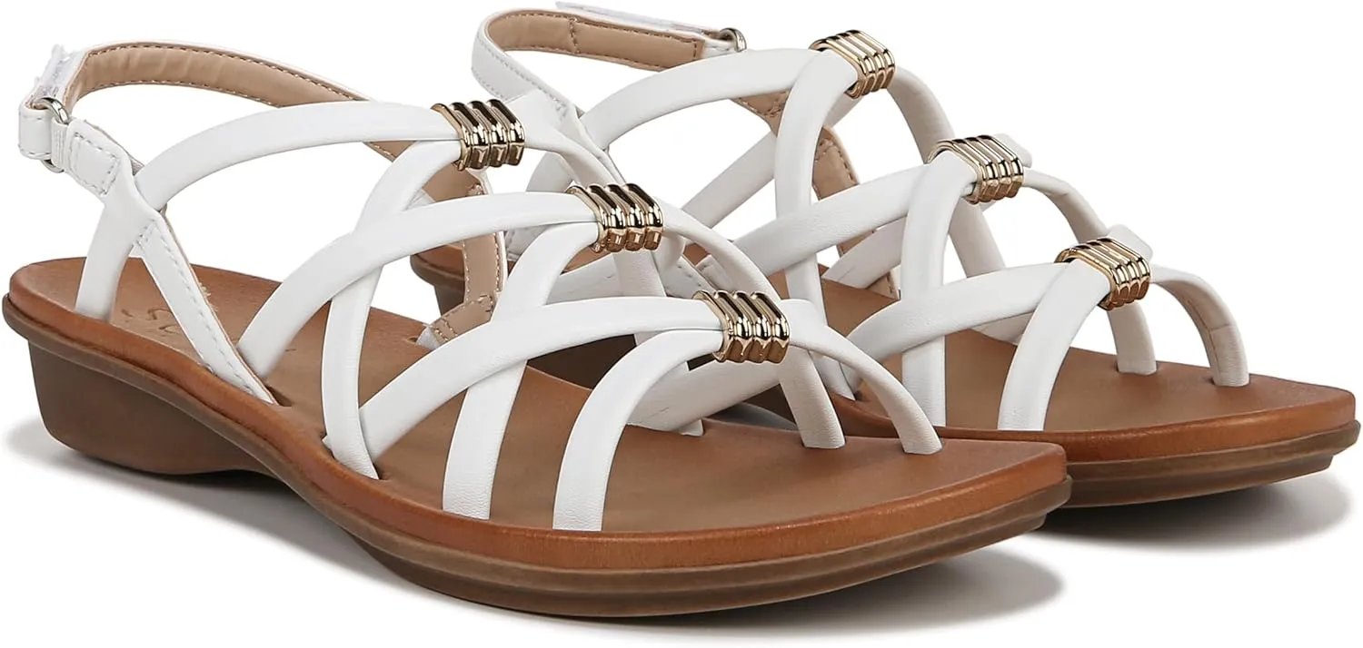 Naturalizer Soul Women's Sierra Strappy Flat Sandal