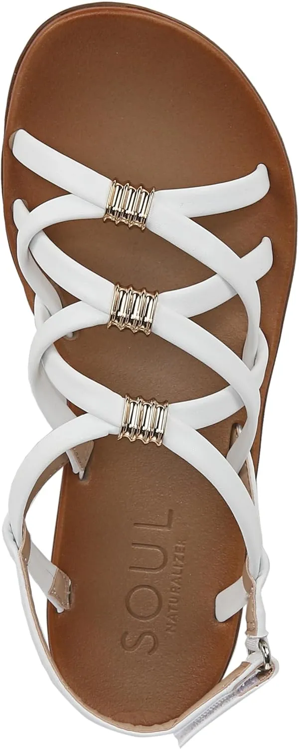Naturalizer Soul Women's Sierra Strappy Flat Sandal