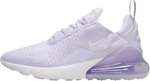 Nike Air Max 270 Women's Shoes (AH6789-502, Amethyst Tint/Amethyst Tint/White)