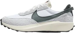 Nike Waffle Debut Vintage (DX2931-101, White/Coconut Milk/Orange/Vintage Green) Size 7.5