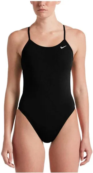 Nike Women's Hydrastrong Cut-Out One Piece,Black (001),26