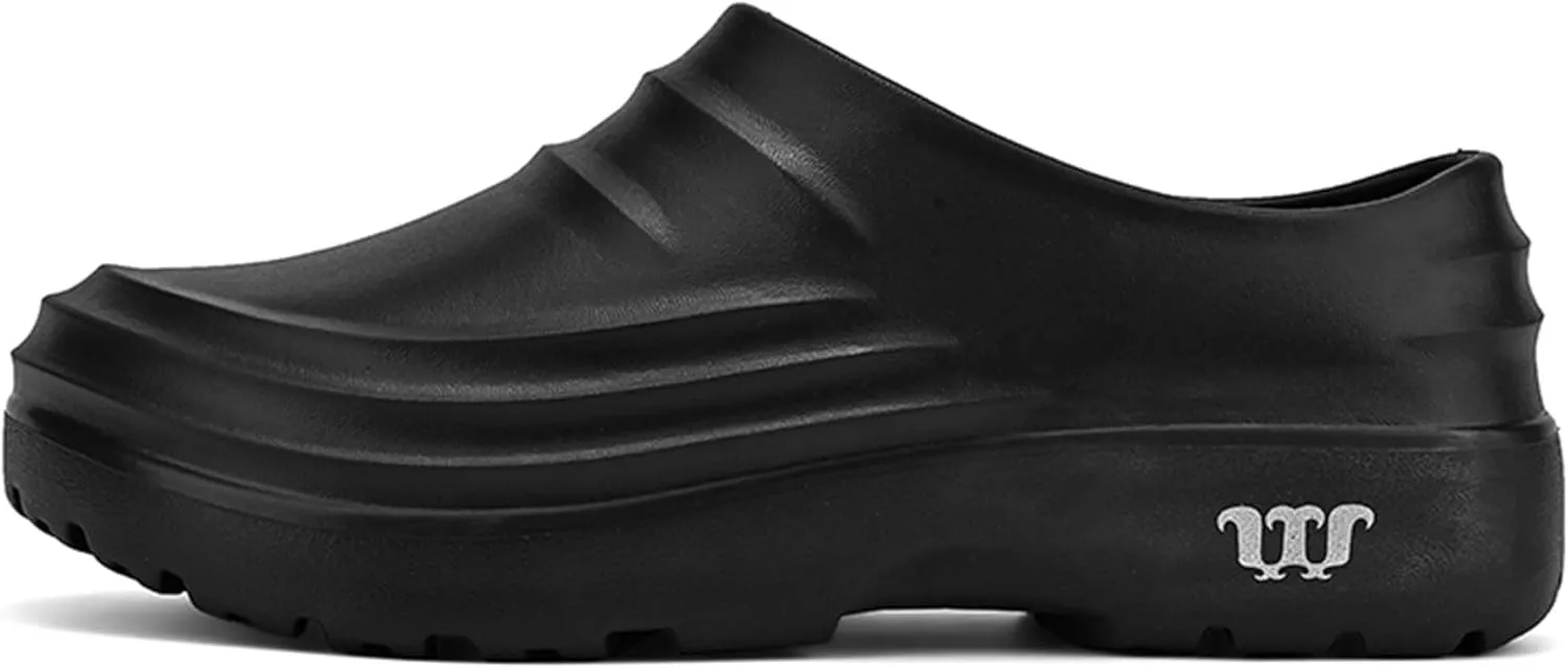 Non Slip Work Shoes for Women Men, Waterproof Slip Resistant Chef Clogs Shoes for Unisex-Adult, Ideal for Kitchen Garden Beach