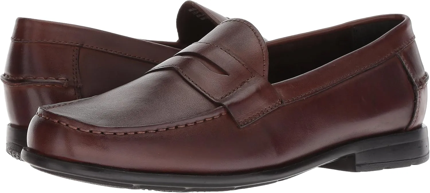 Nunn Bush Men's Drexel Moc Toe Penny Loafer with KORE Walking Comfort Technology