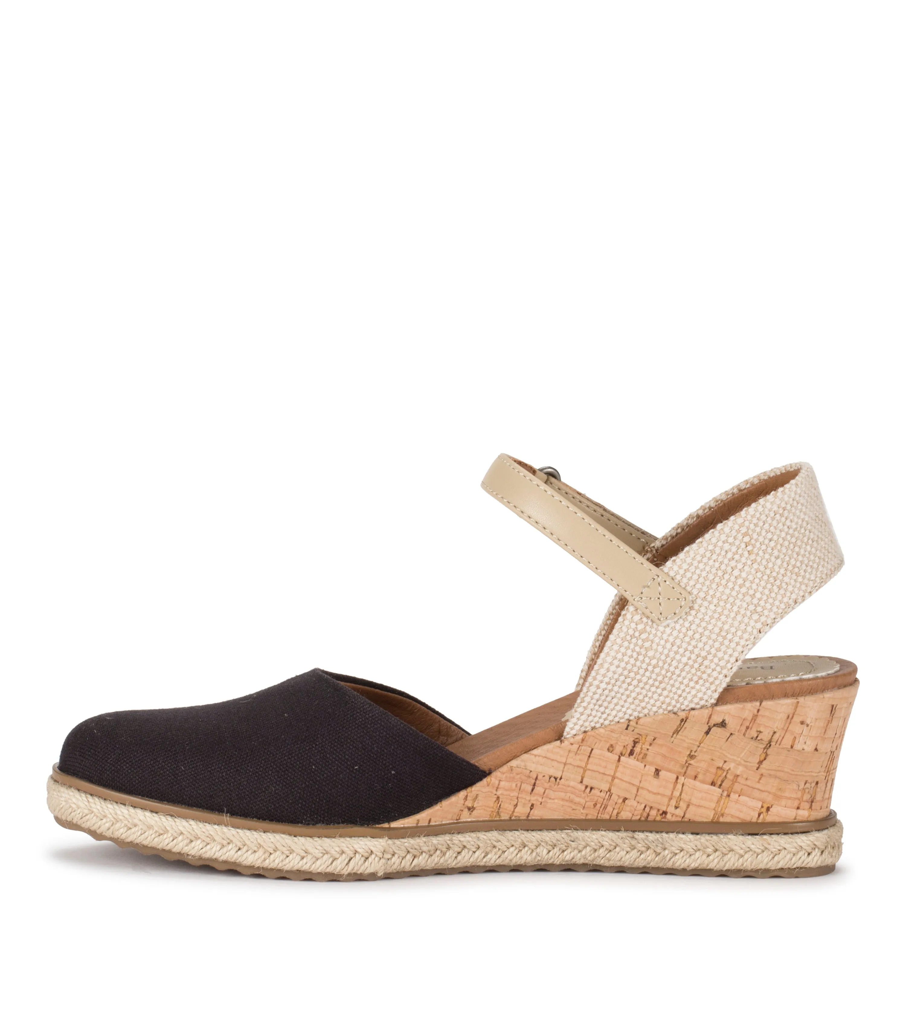Ocean Closed Toe Wedge Sandal