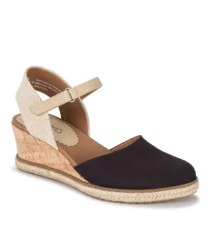 Ocean Closed Toe Wedge Sandal