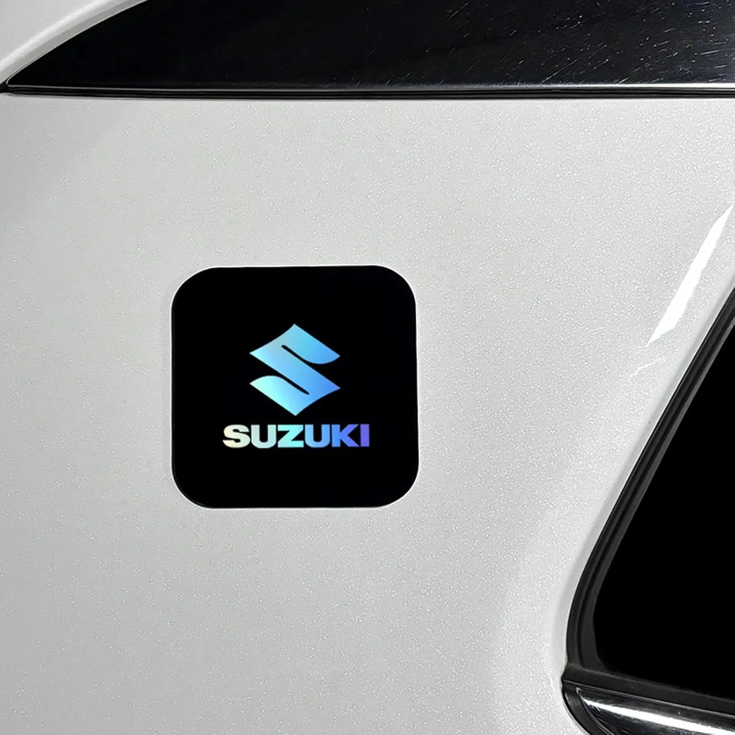 Oil Tank Cap Sticker for Suzuki Swift IV 2004 2005 2006 2007 08 09 10, Fuel Door Decal Car Accessories, Gas Cap Trim for A Sleek Exterior Look,A