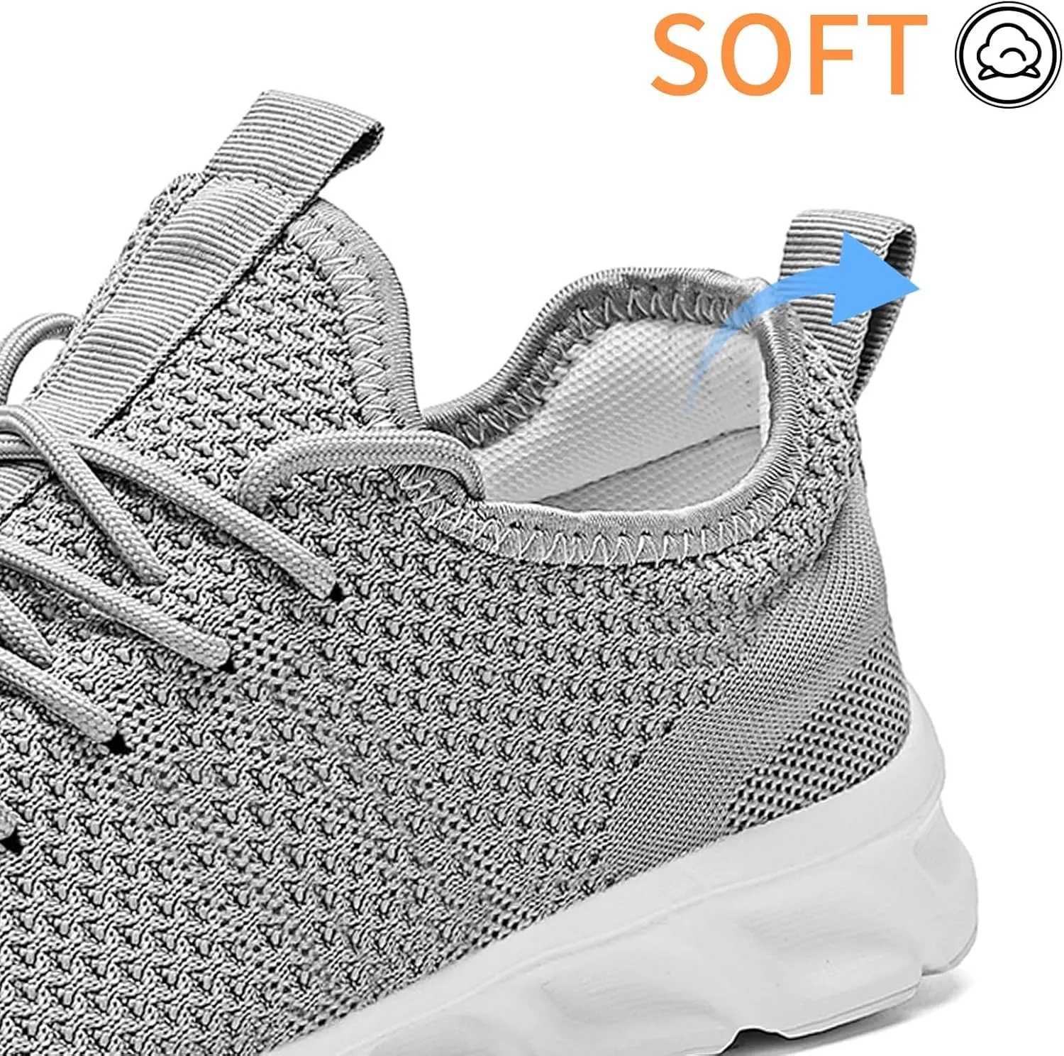 Oltyutc Tennis Gym Shoes for Women Lightweight Running Sneakers Slip On Walking Shoes for Outdoor Workout Travel