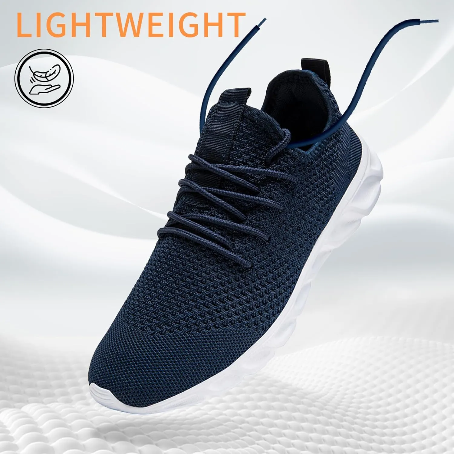 Oltyutc Tennis Gym Shoes for Women Lightweight Running Sneakers Slip On Walking Shoes for Outdoor Workout Travel