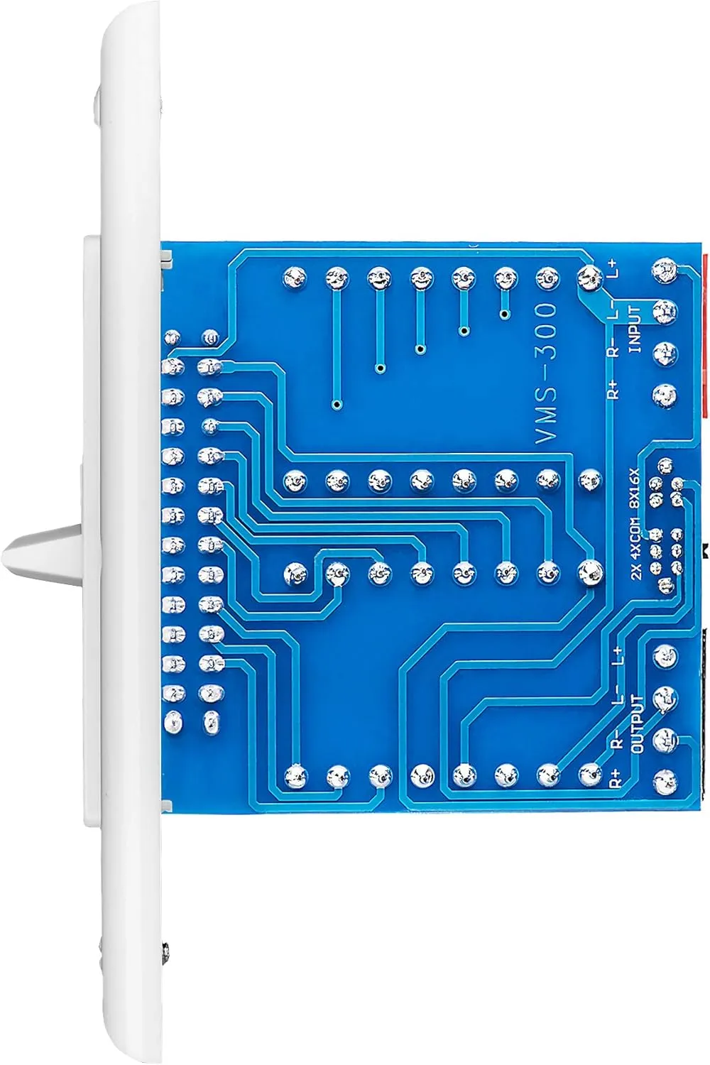 OSD 300W in Wall Volume Control Impedance Matching for Home Speakers, Slider White VMS300
