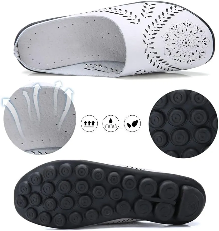 Owlkay Shoes for Women, Soft Sole Slide Sports Sandals Loafer, Owlkay - Women's Comfortable Slip-on Loafer Shoes