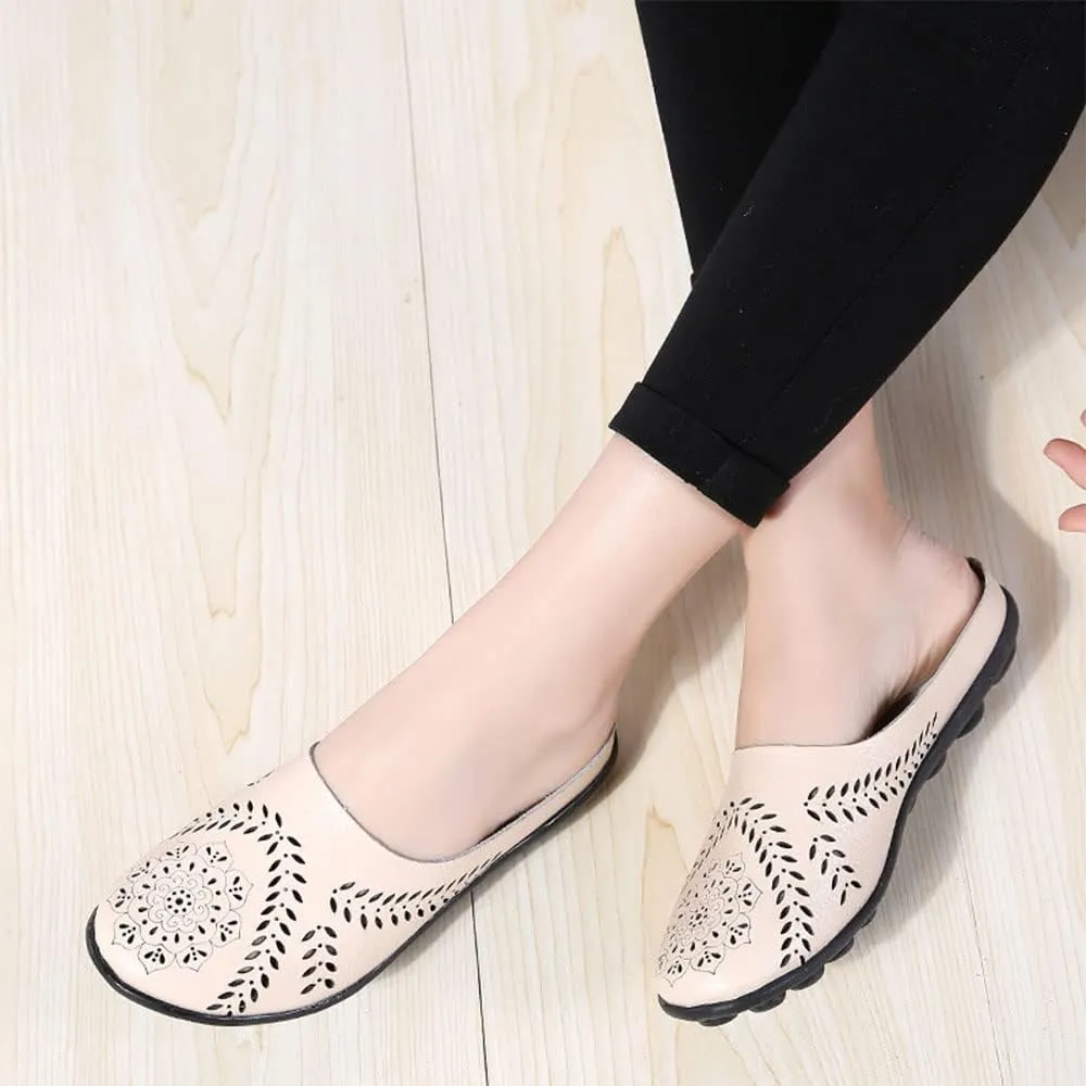 Owlkay Shoes for Women, Soft Sole Slide Sports Sandals Loafer, Owlkay - Women's Comfortable Slip-on Loafer Shoes